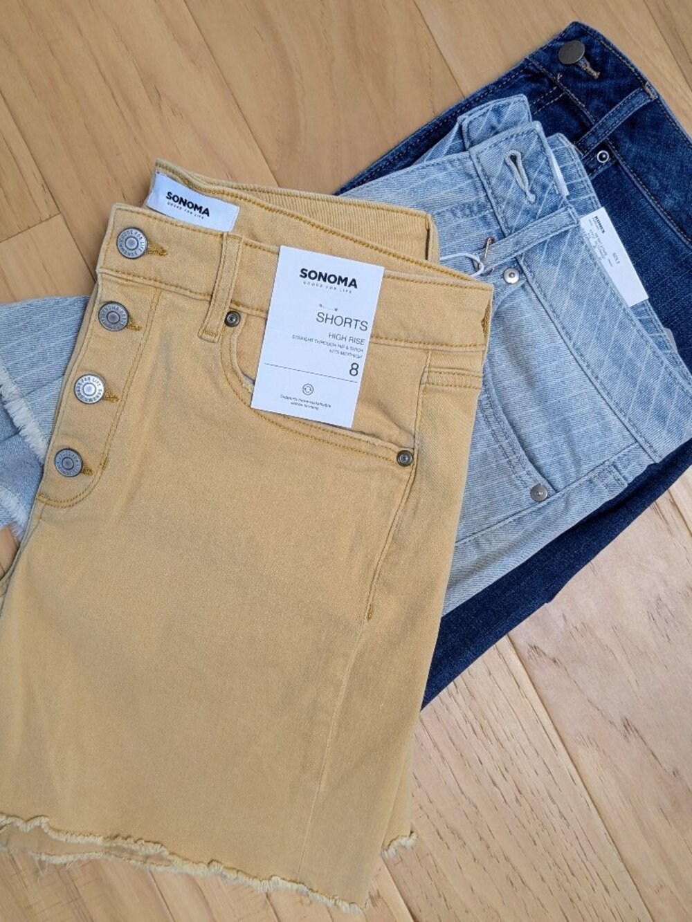 NEW Size 8 Cutoff Jean Shorts Bundle! Nine-Eight, LC Lauren Conrad & Sonoma